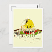 De heerlijkheid van Jeruzalem: de Rotskoepel van h Briefkaart (Voorkant / Achterkant)