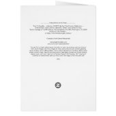 De heerlijkste jager op de kerstkerstman (Achterkant)