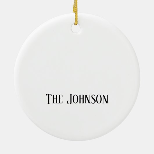 De heerlijkste kerst van het jaar keramisch ornament (Achterkant)