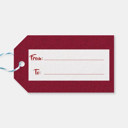 De heerlijkste tijd van de foto van het jaarlijkse cadeaulabel (Achterkant Horizontaal)