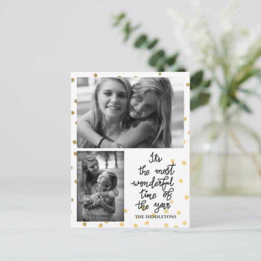 De heerlijkste tijd van het manuscript van het Jaa Briefkaart (Staand voorkant)