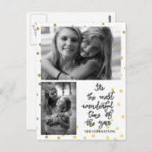 De heerlijkste tijd van het manuscript van het Jaa Briefkaart (Voorkant / Achterkant)