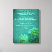 De Heer's gebed Onze vader Canvas Afdruk (Voorkant)