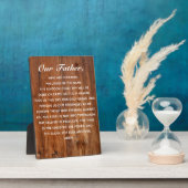 De Heer's gebed Onze vader die in de hemel kunst m Fotoplaat (Zijkant)