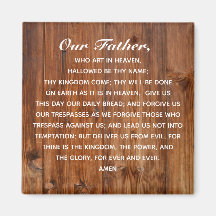 De Heer's gebed Onze vader die in de hemel kunst m