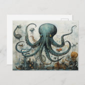 De heerschappij van de Leviathan Briefkaart (Voorkant / Achterkant)