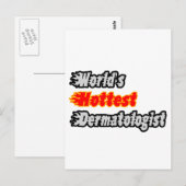 De heetste dermatoloog ter wereld briefkaart (Voorkant / Achterkant)