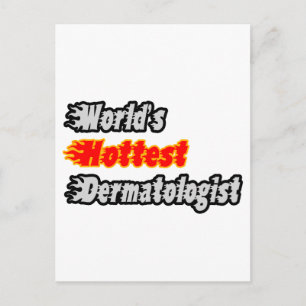 De heetste dermatoloog ter wereld briefkaart