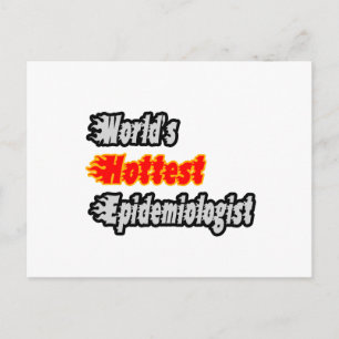 De heetste epidemioloog ter wereld briefkaart