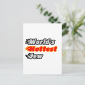 De heetste jood ter wereld briefkaart (Staand voorkant)