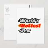 De heetste jood ter wereld briefkaart (Voorkant / Achterkant)