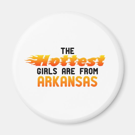De heetste meisjes komen uit Arkansas Magneet (Voorkant)