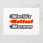 De heetste mormoon ter wereld briefkaart (Voorkant)