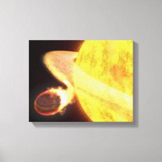 De heetste planeet op de Melkweg Canvas Afdruk (Voorkant)