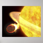 De heetste planeet op de Melkweg Poster (Voorkant)