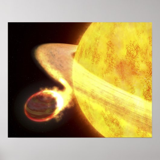 De heetste planeet op de Melkweg Poster (Voorkant)