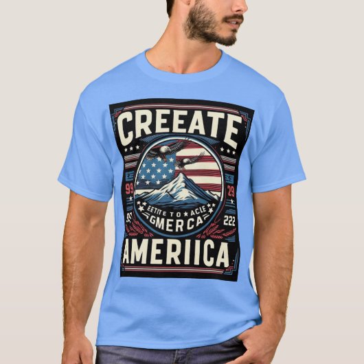 De heetste T-shirts stylen iedereen in Amerika (Voorkant)