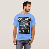 De heetste T-shirts stylen iedereen in Amerika (Voorkant volledig)