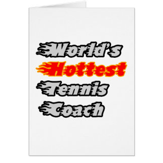 De heetste tenniscoach ter wereld
