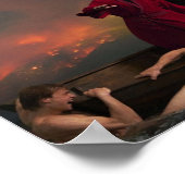 de hefboom bouwde het huis von trier poster (Hoek)