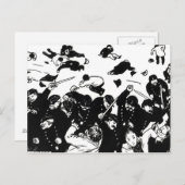 De heffing, 1893 briefkaart (Voorkant / Achterkant)