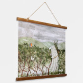 De heggenlegger geest hangend wandkleed (Gebogen)