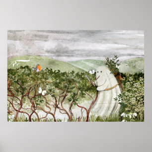 De heggenlegger geest poster