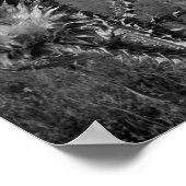 de heide in de zomer van Madrid Poster (Hoek)