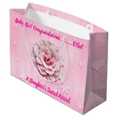 De heilige aankomst van een dochter in bloei groot cadeauzakje (Achterkant Gekanteld)