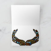 De heilige aanwezigheid en het geven dienen kaart (Binnen)