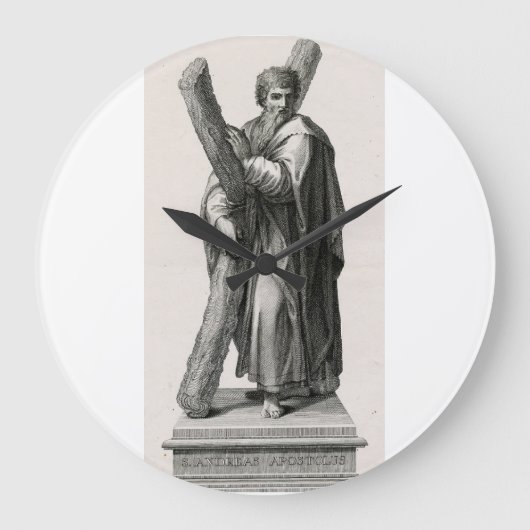 De Heilige Andreas de Apostel Eerstgeroepene Disci Grote Klok (Voorkant)