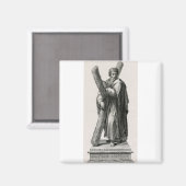 De Heilige Andreas de Apostel Eerstgeroepene Disci Magneet (Voorkant / Achterkant)