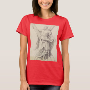 De Heilige Andreas de Apostel Eerstgeroepene Disci T-shirt