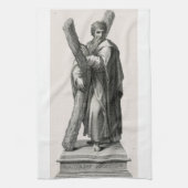 De Heilige Andreas de Apostel Eerstgeroepene Disci Theedoek (Verticaal)