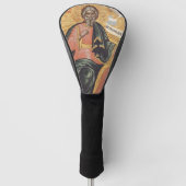 De heilige Andreas, het orthodoxe icoon van de apo Golfheadcover (Voorkant)