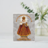 De Heilige Baby van Praag Briefkaart (Staand voorkant)