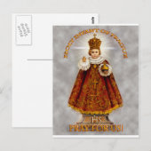 De Heilige Baby van Praag Briefkaart (Voorkant / Achterkant)