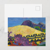 De Heilige Berg, 1892, van Paul Gauguin Briefkaart (Voorkant / Achterkant)