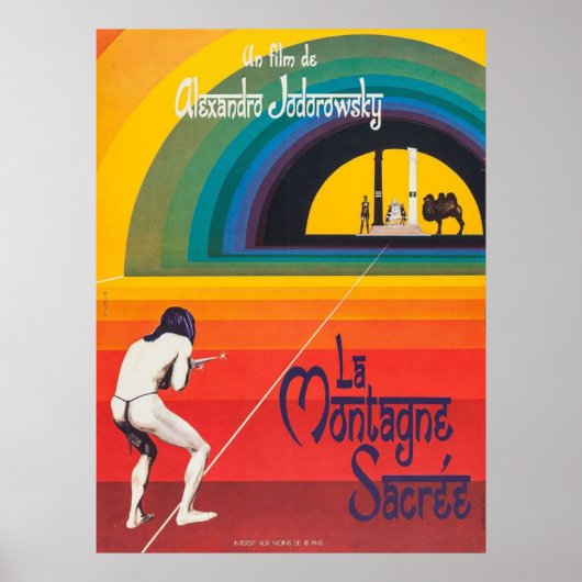 De Heilige Berg 1973 Alejandro Jodorowsky Frans Poster (Voorkant)