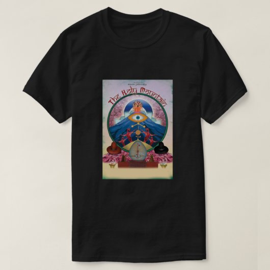 De Heilige Berg - 1973 Filmpremie Jodorowsky T-shirt (Design voorkant)