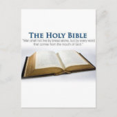 De Heilige Bijbel Briefkaart (Voorkant)