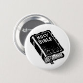 De Heilige Bijbel Ronde Button 5,7 Cm (Voorkant /achterkant)