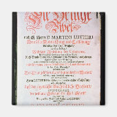 De Heilige Bijbel, Vol. I., 1681 Magneet (Voorkant)