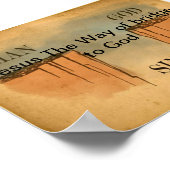 De Heilige Bijbelthema's Poster (Hoek)