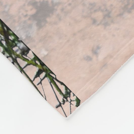 De heilige buffelbak fleece deken (Hoek)