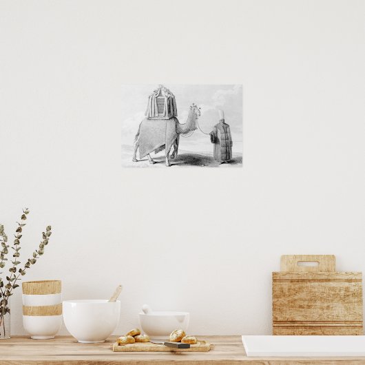 De Heilige Camel Poster (Keuken)