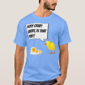 De Heilige Crap Larry is dat jij grappige Chicken T-shirt (Voorkant)