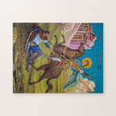 De heilige Demetrius van Thessalonica Legpuzzel (Horizontaal)