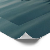 De heilige doop van Jezus Poster (Hoek)