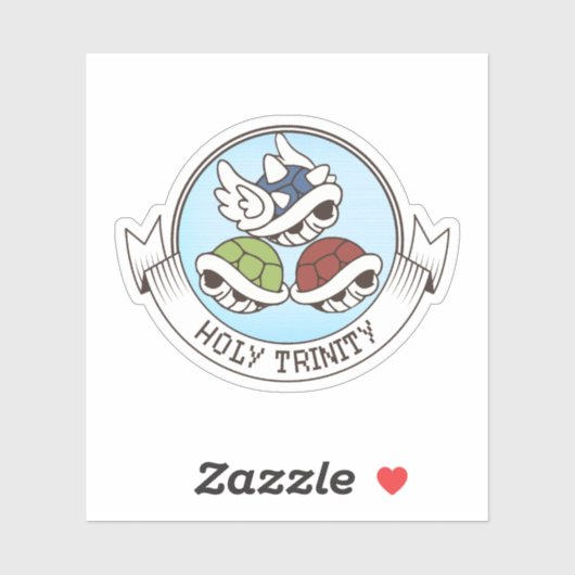 De Heilige Drie-eenheid Sticker (Vel)